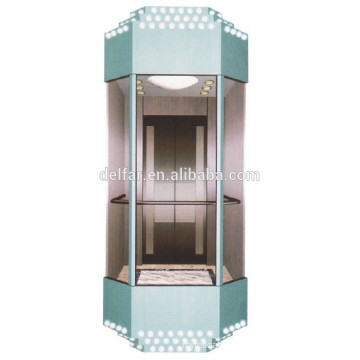 MRL glass sightseeing elevator with good quality & cheap price